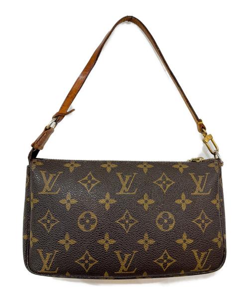 LOUIS VUITTON（ルイ ヴィトン）LOUIS VUITTON (ルイ ヴィトン) ポーチ ブラウンの古着・服飾アイテム