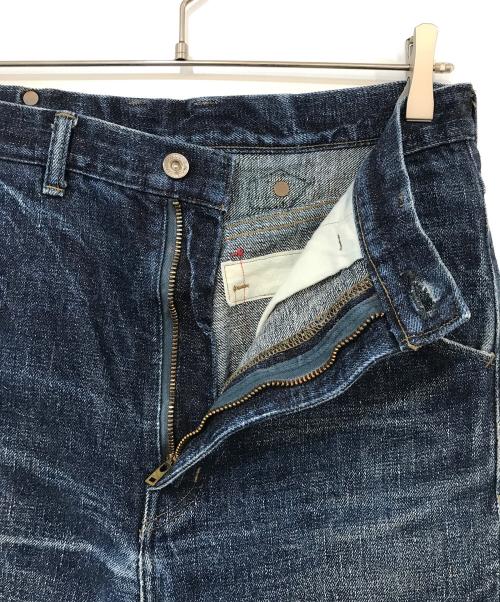 FULLCOUNT（フルカウント）FULLCOUNT (フルカウント) ISAMU KATAYAMA BACKLASH (イサムカタヤマ・バックラッシュ) 15.5oz ZIMBABWE COTTON JEANS Three-Dimension ブルー サイズ:32(M)の古着・服飾アイテム