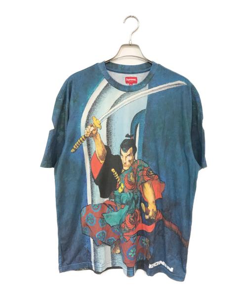 SUPREME（シュプリーム）SUPREME (シュプリーム) RONIN S/S TOP/ローニントップ ブルー サイズ:XLの古着・服飾アイテム