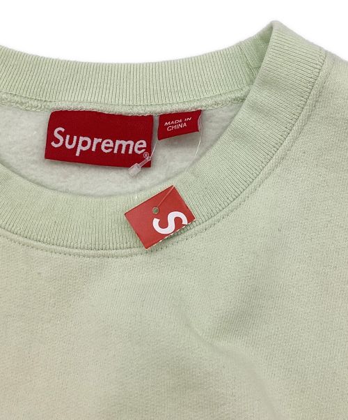 SUPREME（シュプリーム）SUPREME (シュプリーム) Crest Crewneck/クレストクルーネック ミント サイズ:Lの古着・服飾アイテム