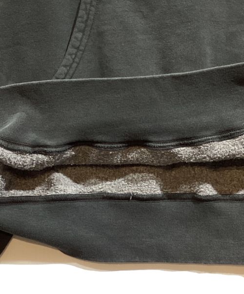SUPREME（シュプリーム）SUPREME (シュプリーム) Overdyed S Logo Hooded Sweatshirt/オーバーダイエスロゴフーディースゥェットシャツ ブラック サイズ:XLの古着・服飾アイテム