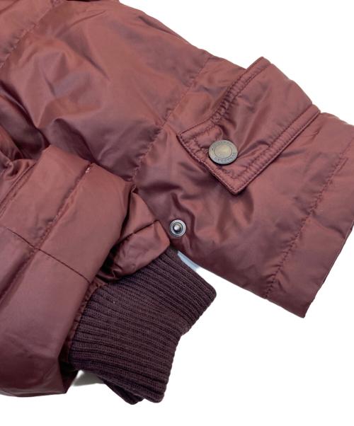 BURBERRY LONDON（バーバリーロンドン）BURBERRY LONDON (バーバリーロンドン) 袖デタッチャブルダウンジャケット レッド サイズ:Lの古着・服飾アイテム
