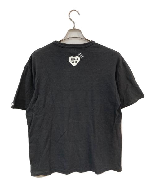 HUMAN MADE（ヒューマンメイド）HUMAN MADE (ヒューマンメイド) 22SS-T-SHIRTS ブラック サイズ:XLの古着・服飾アイテム