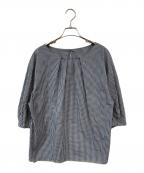 MACKINTOSH LONDONマッキントッシュ ロンドン）の古着「ギンガムチェックブラウス」｜ブルー