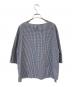 MACKINTOSH LONDON (マッキントッシュ ロンドン) ギンガムチェックブラウス ブルー サイズ:SIZE 44：5000円
