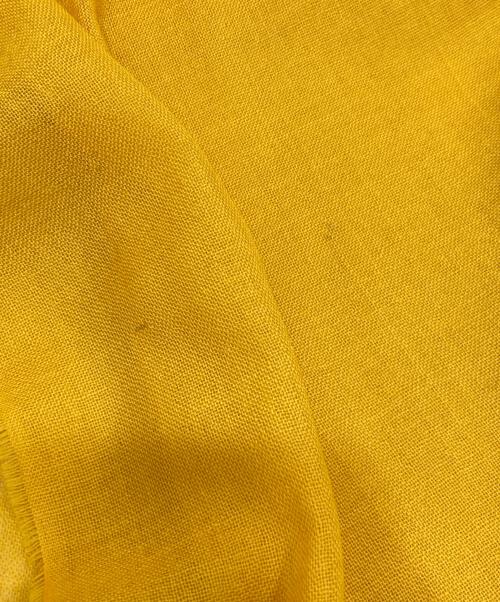 JOHNSTONS OF ELGIN（ジョンストンズオブエルガン）JOHNSTONS OF ELGIN (ジョンストンズオブエルガン) ストール イエローの古着・服飾アイテム