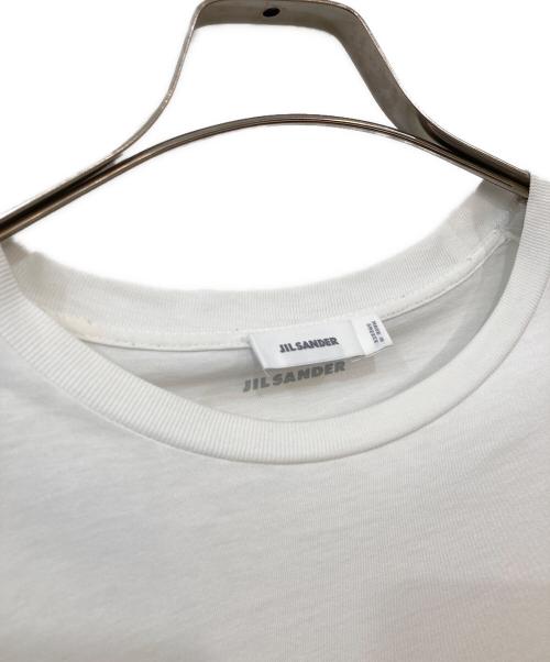 JIL SANDER（ジルサンダー）JIL SANDER (ジルサンダー) ロングスリーブカットソー ホワイト サイズ:SIZE Mの古着・服飾アイテム