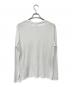 JIL SANDER (ジルサンダー) ロングスリーブカットソー ホワイト サイズ:SIZE M：6000円