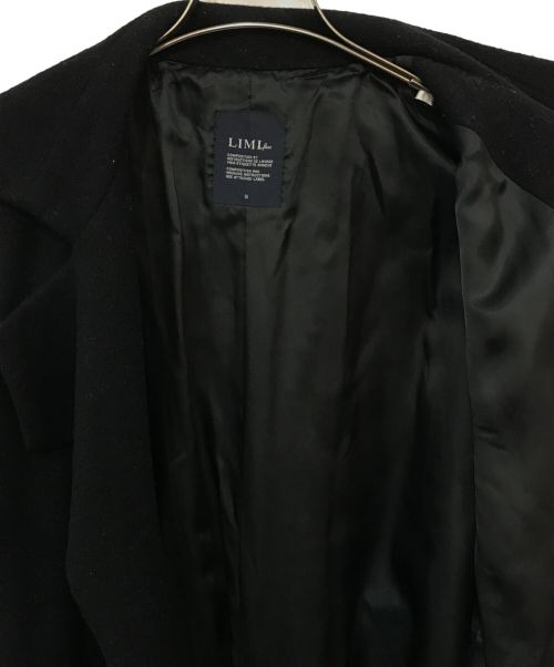 LIMI feu（リミフゥ）LIMI feu (リミフゥ) 異素材切替コート ブラック サイズ:Sの古着・服飾アイテム