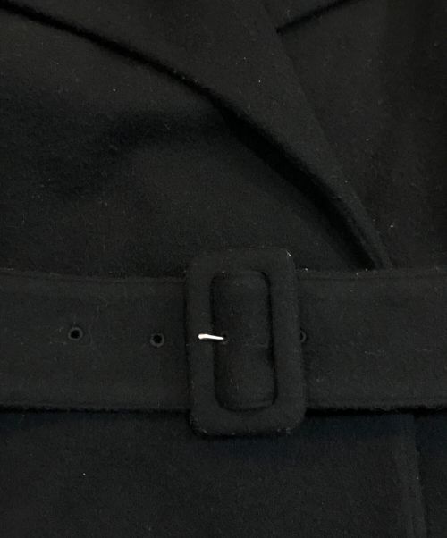 LIMI feu（リミフゥ）LIMI feu (リミフゥ) 異素材切替コート ブラック サイズ:Sの古着・服飾アイテム