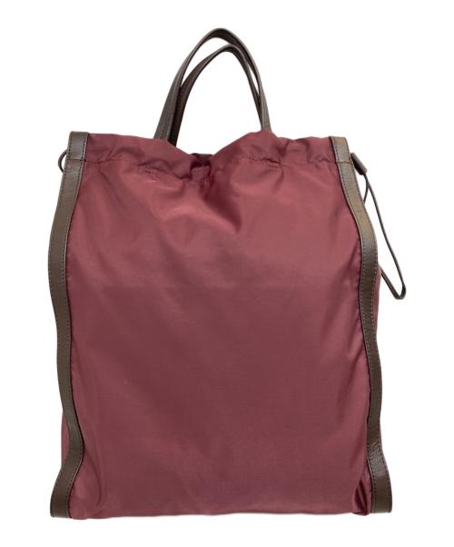 ORSETTO（オルセット）ORSETTO (オルセット) FORTE トートバッグ ボルドーの古着・服飾アイテム