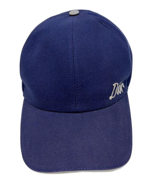 Dior（ディオール）DIOR (ディオール) ロゴキャップ パープルの古着・服飾アイテム