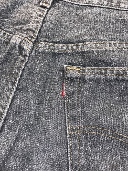 LEVI'S（リーバイス）LEVI'S (リーバイス) 90s 先染めデニム ブラック サイズ:不明の古着・服飾アイテム