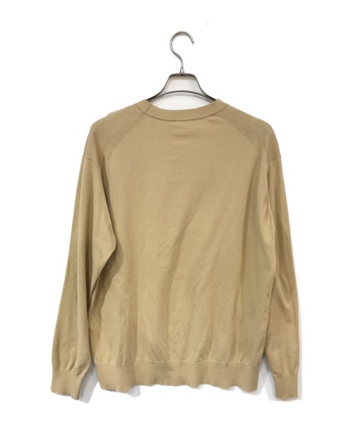 AURALEE（オーラリー）AURALEE (オーラリー) Super High Gauge Cotton Knit ベージュ サイズ:3の古着・服飾アイテム