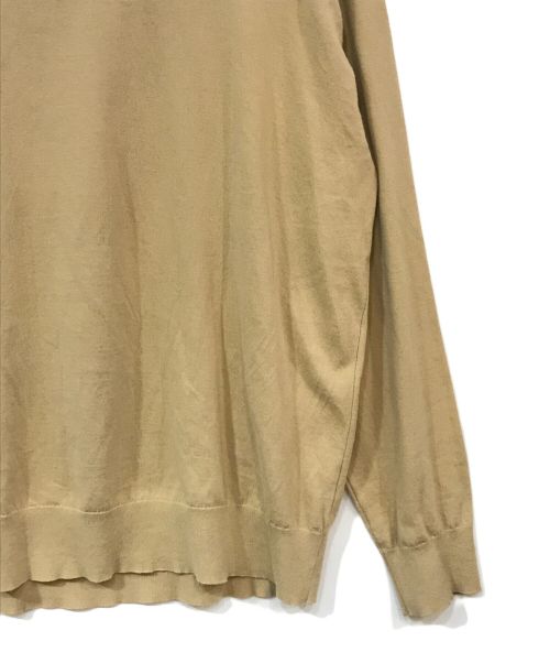 AURALEE（オーラリー）AURALEE (オーラリー) Super High Gauge Cotton Knit ベージュ サイズ:3の古着・服飾アイテム