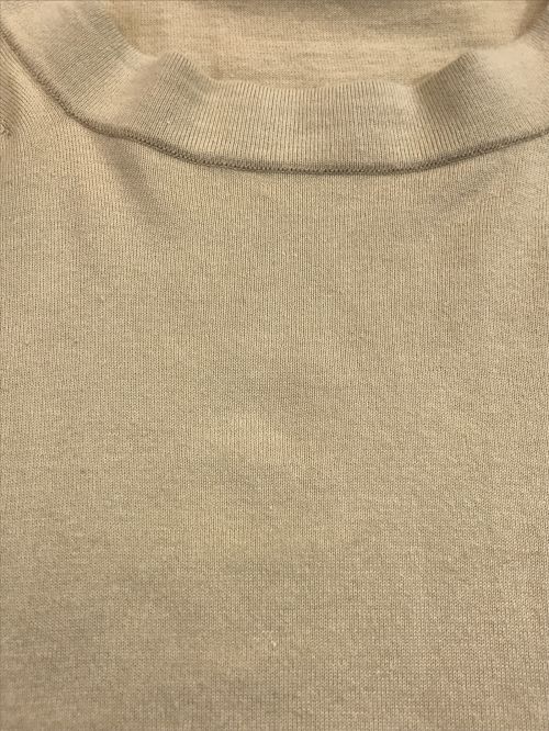 AURALEE（オーラリー）AURALEE (オーラリー) Super High Gauge Cotton Knit ベージュ サイズ:3の古着・服飾アイテム