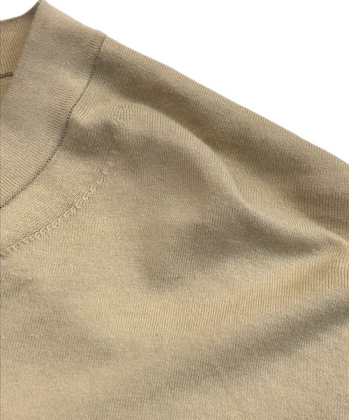 AURALEE（オーラリー）AURALEE (オーラリー) Super High Gauge Cotton Knit ベージュ サイズ:3の古着・服飾アイテム