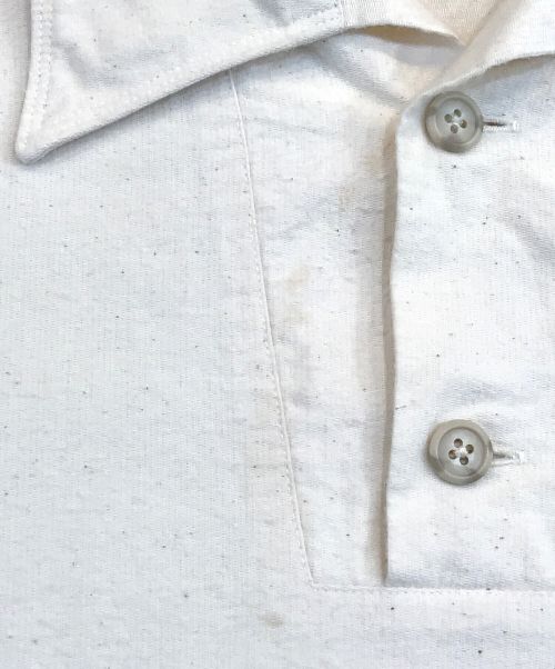 Marvine Pontiak Shirt Makers（マーヴィンポンティアックシャツメイカーズ）Marvine Pontiak Shirt Makers (マーヴィンポンティアックシャツメイカーズ) Auggie P/O SH アイボリー サイズ:FREEの古着・服飾アイテム