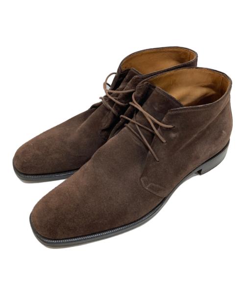 TOM FORD（トムフォード）TOM FORD (トムフォード) チャッカーブーツ ブラウン サイズ:SIZE 6の古着・服飾アイテム