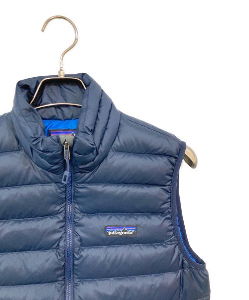Patagonia（パタゴニア）Patagonia (パタゴニア) ダウン セーター ベスト ネイビー サイズ:SIZE XSの古着・服飾アイテム