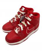 NIKEナイキ）の古着「DUNK HI SE/ダンクハイSE」｜レッド