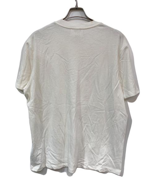 AMI Alexandre Mattiussi（アミアレクサンドルマテュッシ）AMI Alexandre Mattiussi (アミアレクサンドルマテュッシ) ハートロゴTシャツ ホワイト サイズ:XXLの古着・服飾アイテム
