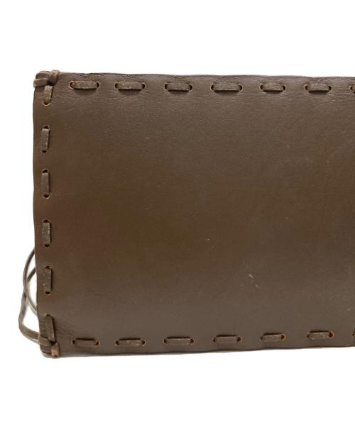 Carving Tribes（カービングトライブス）Carving Tribes (カービングトライブス) ハンドバッグ ブラウンの古着・服飾アイテム