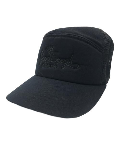 GOODENOUGH（グッドグリーフ）GOODENOUGH (グッドイナフ) クラウンロゴキャップ ブラックの古着・服飾アイテム