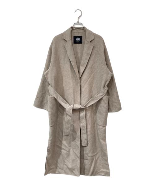 SLOBE IENA（スローブ イエナ）SLOBE IENA (スローブ イエナ) HAMILTON ダブルフェイスウールロングコート ベージュ サイズ:不明の古着・服飾アイテム