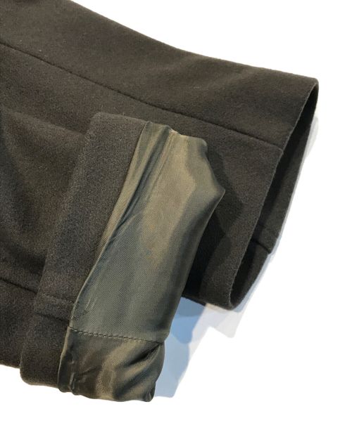 MACKINTOSH（マッキントッシュ）MACKINTOSH (マッキントッシュ) BEAMS F (ビームスエフ) 別注CAWDOR ライトメルトン ロングコート オリーブ サイズ:38の古着・服飾アイテム