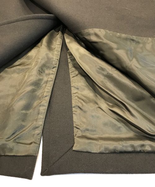 MACKINTOSH（マッキントッシュ）MACKINTOSH (マッキントッシュ) BEAMS F (ビームスエフ) 別注CAWDOR ライトメルトン ロングコート オリーブ サイズ:38の古着・服飾アイテム