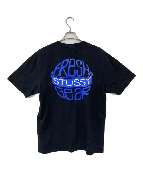 stussy（ステューシー）stussy (ステューシー) Fresh Gear Tee ブラック サイズ:Lの古着・服飾アイテム