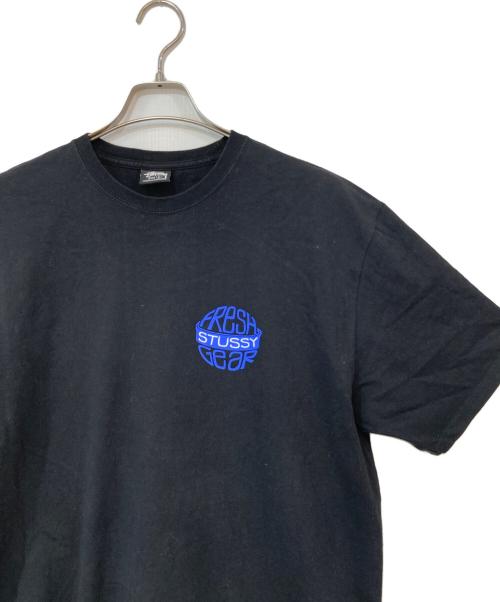 stussy（ステューシー）stussy (ステューシー) Fresh Gear Tee ブラック サイズ:Lの古着・服飾アイテム