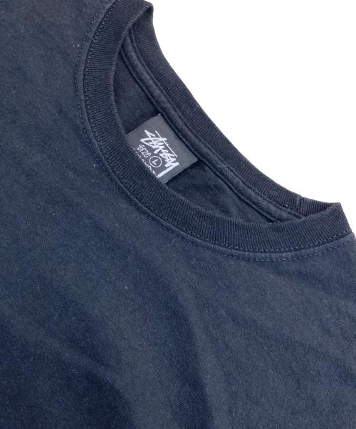 stussy（ステューシー）stussy (ステューシー) Fresh Gear Tee ブラック サイズ:Lの古着・服飾アイテム