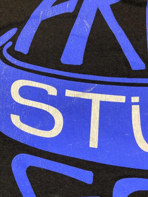 stussy（ステューシー）stussy (ステューシー) Fresh Gear Tee ブラック サイズ:Lの古着・服飾アイテム