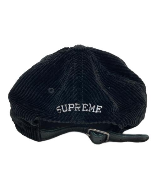 SUPREME（シュプリーム）Supreme (シュプリーム) Sロゴキャップ ブラックの古着・服飾アイテム
