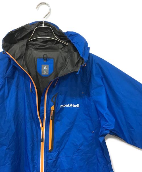 mont-bell（モンベル）mont-bell (モンベル) トレントフライヤー マウンテンパーカー ブルー サイズ:XLの古着・服飾アイテム
