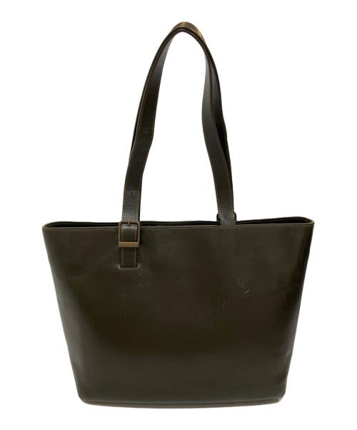 MOTHERHOUSE（マザーハウス）MOTHERHOUSE (マザーハウス) ハンドバッグ オリーブの古着・服飾アイテム