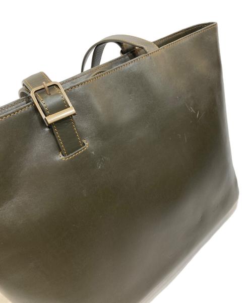 MOTHERHOUSE（マザーハウス）MOTHERHOUSE (マザーハウス) ハンドバッグ オリーブの古着・服飾アイテム