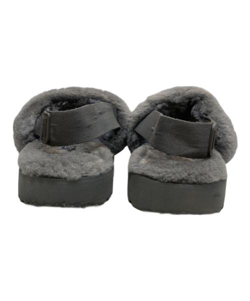 UGG（アグ）UGG (アグ) SUPER FLUFF SLIPPER/スーパーフラフスリッパ グレー サイズ:SIZE 37の古着・服飾アイテム