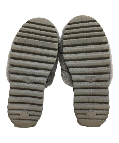 UGG（アグ）UGG (アグ) SUPER FLUFF SLIPPER/スーパーフラフスリッパ グレー サイズ:SIZE 37の古着・服飾アイテム