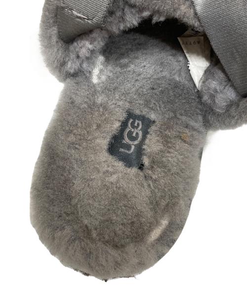 UGG（アグ）UGG (アグ) SUPER FLUFF SLIPPER/スーパーフラフスリッパ グレー サイズ:SIZE 37の古着・服飾アイテム