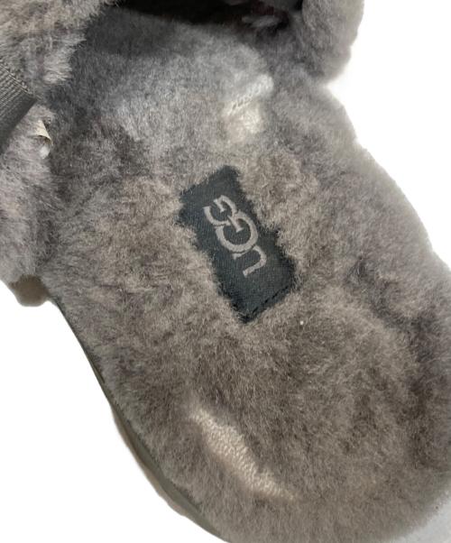 UGG（アグ）UGG (アグ) SUPER FLUFF SLIPPER/スーパーフラフスリッパ グレー サイズ:SIZE 37の古着・服飾アイテム