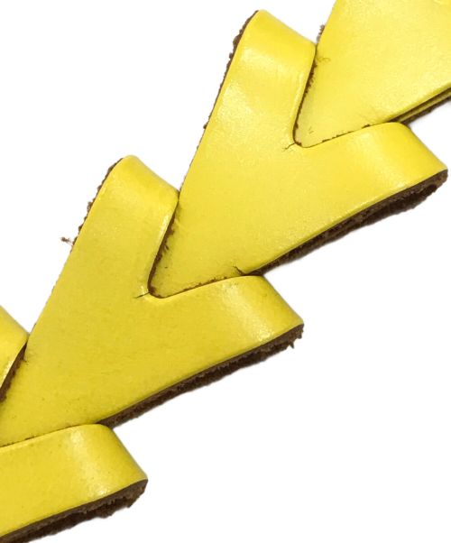 HENDER SCHEME（エンダースキーマ）Hender Scheme (エンダースキーマ) construct strap イエローの古着・服飾アイテム