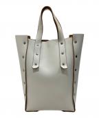 HENDER SCHEMEエンダースキーマ）の古着「assemble hand bag tall M/アセムブルハンドバッグトールM」｜ホワイト