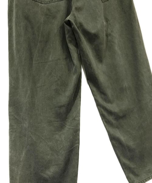 yokosakamoto（ヨウコサカモト）yokosakamoto (ヨウコサカモト) イージーパンツ オリーブ サイズ:SIZE Lの古着・服飾アイテム