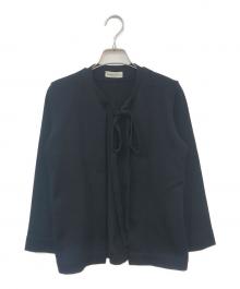 Christian Dior（クリスチャン ディオール）の古着「ニットジャケット」｜ネイビー