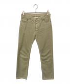 Maison Margielaメゾンマルジェラ）の古着「ストレートデニムパンツ」｜ベージュ