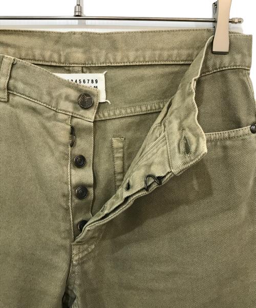 Maison Margiela（メゾンマルジェラ）Maison Margiela (メゾンマルジェラ) ストレートデニムパンツ ベージュ サイズ:44の古着・服飾アイテム