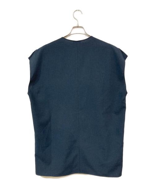 SADE（シャーデー）SADE (シャーデー) ノースリーブシャツ ネイビー サイズ:SIZE Mの古着・服飾アイテム